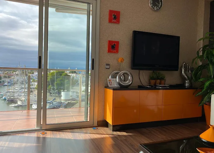 Vue Panoramique Sur La Mediterrannee, Appartement Sur Canal & Proche Plage