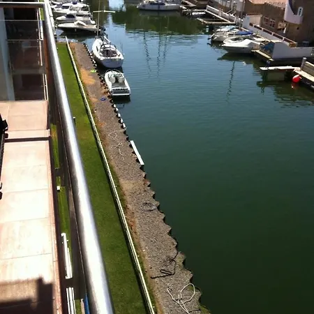 Vue Panoramique sur la Mediterrannée, appartement sur canal&proche plage Roses Esterno foto