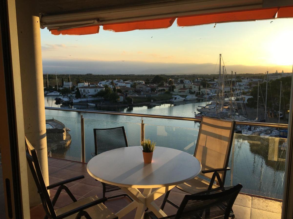 Vue Panoramique Sur La Mediterrannee, Sur Canal & Proche Appartement Roses